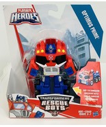Transformers Playskool Heroes Rescue Bots Optimus Prime, Red &amp; Blue, Age... - £26.15 GBP