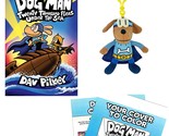 Dav Pilkey Dog Man Twenty Thousand Fleas Under The Sea Gift Set Includes... - $46.99