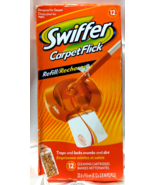 SWIFFER Carpet Flick Refill Pack 12 Cleaning Cartridges Discontinued Sealed - €14,66 EUR