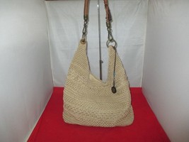 &#39;The Sak Crochet Hobo Bag - Beige   #3471 - £15.95 GBP