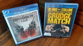 Expendables Trilogy (Blu-ray-No Digital)+Grudge Match (Blu-ray)-Free Shipping! - £11.85 GBP