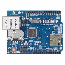 SunFounder Ethernet Shield W5100 Compatible with Arduino UNO R3 Mega 256... - $38.99