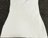 Lululemon Racerback Y Tank Top Built-In Bra Workout White Size 6 ~ EUC - $18.37