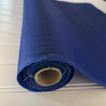 Silk Royal Blue Fabric 6 Yards X 22 Inches Wide Or 216 Inches X 22 Wide - £52.77 GBP