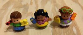 Mattel Fisher Price 2008 Tourist Lot of 3 Little People - £12.02 GBP