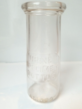 Antique Clear Open Amsco Glass Urine Specimen Bottle - £14.00 GBP