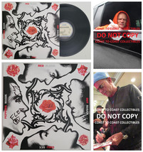 Flea &amp; Chad Smith signed Red Hot Chili Peppers Blood Sugar Sex Magik album proof - £514.51 GBP