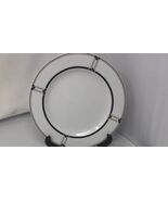 Studio Nova Exhibition Salad Plates 8&quot; Wide Y0290 Geometric Art Deco 2 P... - $15.46 CAD