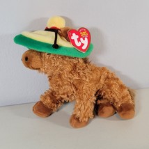 Ty Beanie Babies Plush Siesta The Donkey Internet Exclusive 2003 With Tags - $11.68