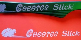 White Cheater Slick Burn Out Bicycle &quot;Decal&quot; Fits Huffy Muscle Bike Chainguard - $16.95