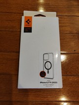New - Spigen iPhone 15 Pro Max Case Ultra Hybrid (MagFit) Graphite ACS06577 - £12.97 GBP