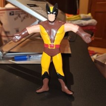 Vintage Wolverine Bend Em Figure Loose Just Toys Marvel X-MEN - £5.37 GBP