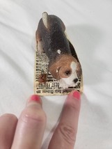 Vintage 1990 Sandicast Pesky Peepers Dog Figurine B01 Beagle, Brue 3&quot; - $13.67 CAD
