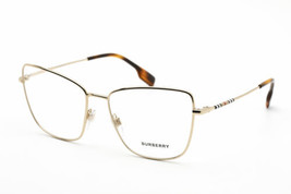 BURBERRY BE1367 1109 Light Gold/Havana 55mm Eyeglasses New Authentic - $107.70