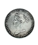 1815 Italienische States Parma 5 Lira Maria Luigia IN VF+ Sehr Fein + Zu... - €519,63 EUR