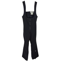 Obermeyer Ski Snow Jumpsuit Bib Pants Overalls Wool Womens Size 4 R Blac... - $74.73 CAD