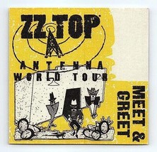 Zz Top Antenne Konzert Tour 1994 hinter den Kulissen - £24.06 GBP