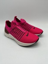 Nike React Phantom Run Flyknit 2 Pink Prime Zebra DQ7649-600 Womens Size 7.5 - £66.35 GBP