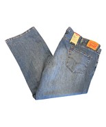 New Levi&#39;s 541 Athletic Taper Stretch 50x29 Faded Blue Jeans Mens Denim ... - $29.69