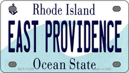 East Providence Rhode Island Novelty Mini Metal License Plate Tag - £11.97 GBP