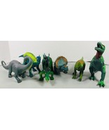 Vintage 2000 Dinosaur Toys Action Figures - Set of 6 - See Pictures - £26.13 GBP