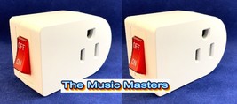 2X Grounded On/Off LIGHTED POWER SWITCH Single AC Wall Plug Electrical O... - $107.34