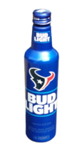 Houston Texans Limited Edition 16 Oz 2023 Bud Light Aluminum Bottle Blue... - £7.09 GBP