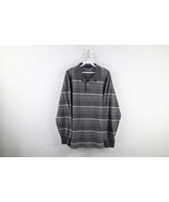 Vintage Nautica Mens XL Faded Striped Heavyweight Long Sleeve Rugby Polo... - $999.14 MXN