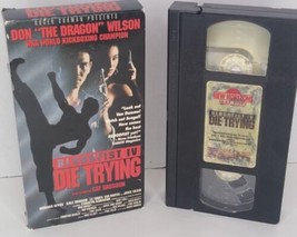 Bloodfist 4 Die Trying  VTG VHS 2001 Action Karate Movie Don &quot;The Dragon... - £7.22 GBP