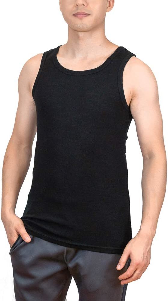 Sheep Run 100% Merino Wool Men&#39;S Lightweight Moisture Wicking Breathable... - $46.97