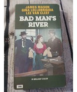 Bad Mans River VHS 1985 Lee Van Cleef James Mason Gina Lollobrigida Cult... - $4.83