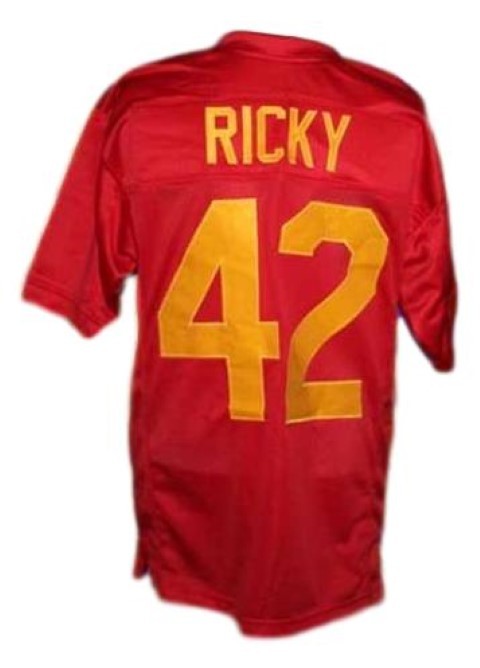 Ricky  42 boyz n the hood movie new men football jersey red 2