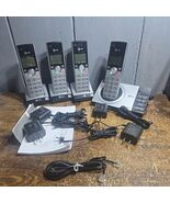 AT&amp;T CL82407 4 Handset Phone System With Smart Call Blocker - Silver/Black - $624.27 MXN