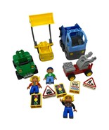 Duplo 3 Vehicles, 3 People Various Construction Blocks Bricks - $39.71 CAD