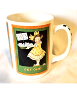 Lives Get One Coffee Mug Mary Mug Engelbrelt Vintage Taiwan 12 oz - £12.48 GBP