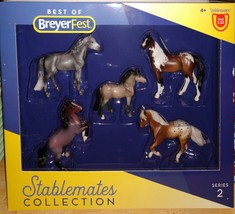 Breyerfest 2021 Stablemate Set Best of Breyerfest Series 2 SEALED Darwin Klaus - £46.98 GBP