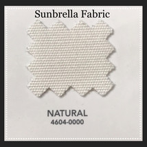 Sunbrella Fabric 60&quot; Wide Natural #4604 1 Yards - £21.85 GBP