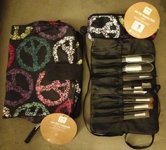 Pottery Barn Teen Toiletry Bag and Makeup Brush Roll NWT - £27.69 GBP