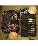 Pottery Barn Teen Toiletry Bag and Makeup Brush Roll NWT - £27.26 GBP