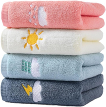 Bathroom Hand Towels Set of 4,Soft Hand Towel Soft Cotton Towel Highly A... - $384.22 MXN