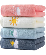 Bathroom Hand Towels Set of 4,Soft Hand Towel Soft Cotton Towel Highly A... - $20.87