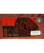 Starbucks 2015 YEAR OF THE SHEEP Gift Card New with Tags - $112.04 MXN