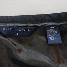 Preston & York Women’s Black Skirt Plus Size 24W Measured Waist 43 image 3