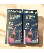 DripDrop  Dehydration Relief Fast 3x Electrolytes Berry 8 Sticks BB 4/2028 - $23.20 CAD