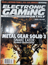 Electronic Gaming Monthly (EGM) Magazine, #186 (Ziff Davis Publications, 2004) - £9.02 GBP