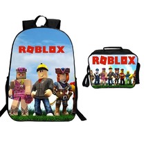 Roblox Backpack Package Series Schoolbag Bookbag Lunch Box Daylight - £40.08 GBP