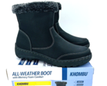 KHOMBU ADDSON ALL WEATHER BOOTS- BLACK, US 9 - $24.96