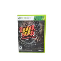 Guitar Hero: Warriors of Rock Xbox 360 Case &amp; Manual Only *NO GAME* - £10.75 GBP