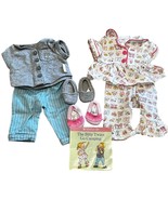 Bitty Baby Twins American GIrl Firefly &amp; Bugs Butterflies Pajamas Sets i... - $76.80