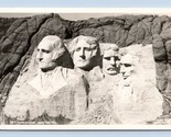 RPPC Mount Rushmore National Monument Black Hills SD South Dakota Postca... - $3.91